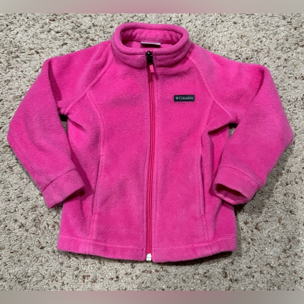 Columbia Benton Springs fleece jacket, 4t, pink